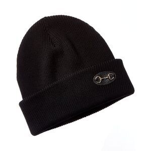Gucci Horsebit Wool Beanie, Black